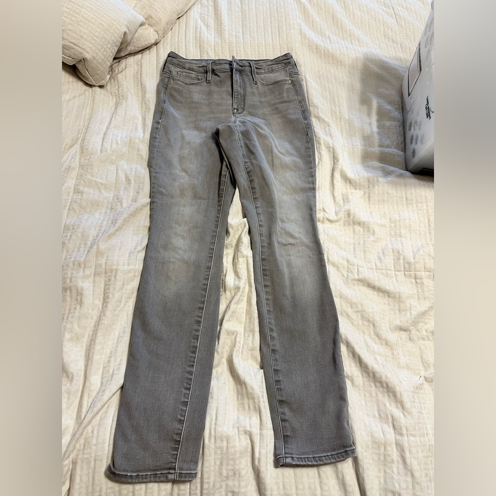 Athleta Women's Straight Leg Gray Jeans